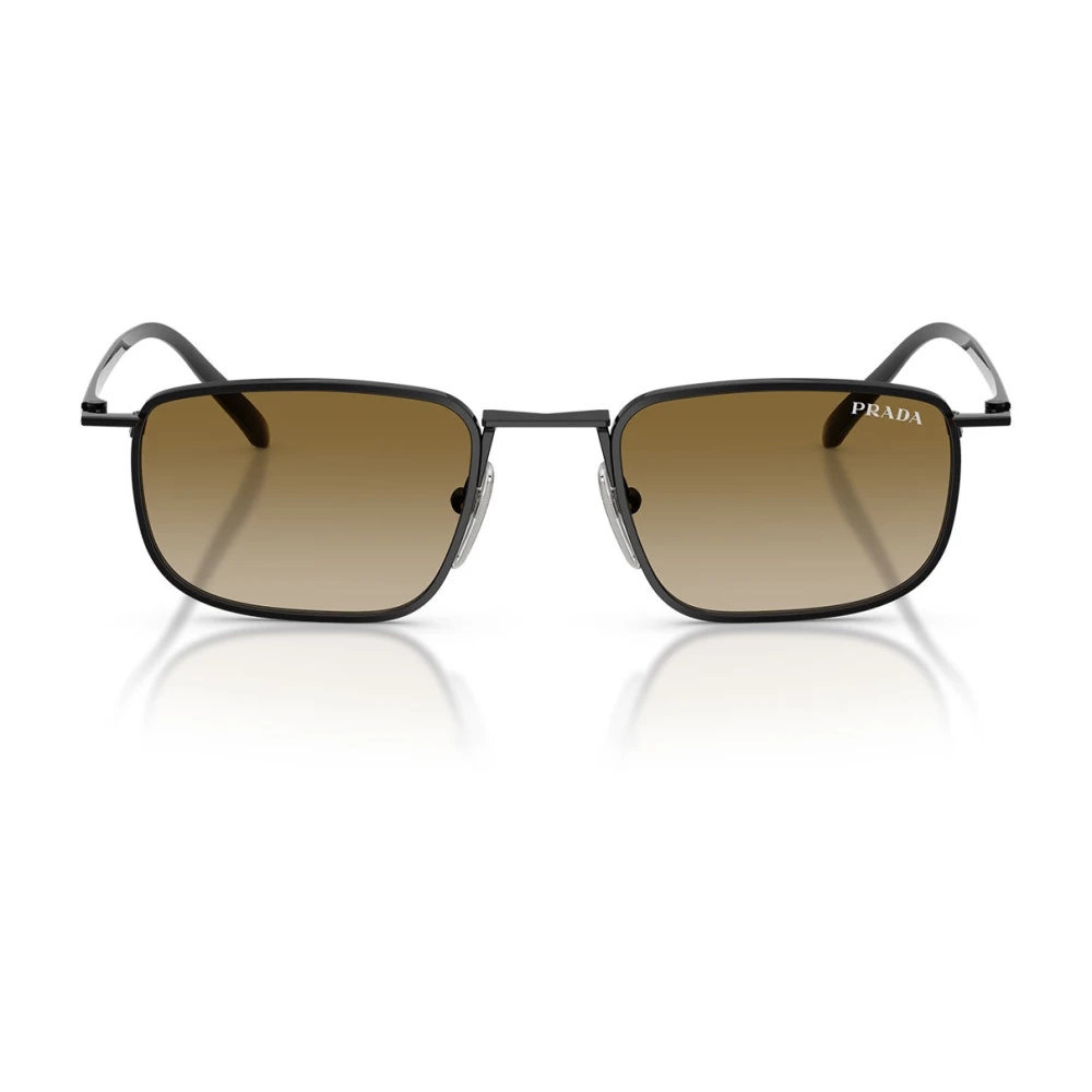 Prada Unisex Zwart Prd52s Zonnebrillen