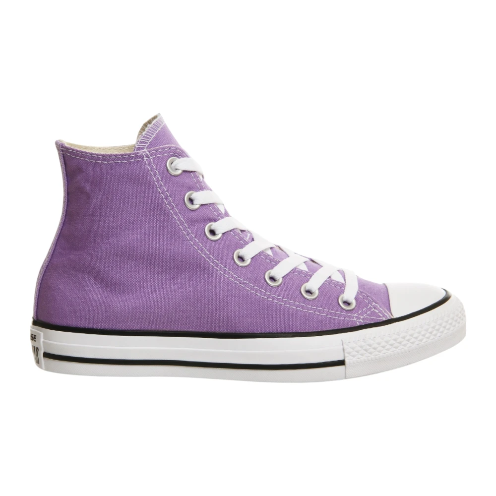 Converse Canvas Hoge Top Rubberen Zool Schoen Dames Schoenen Paars