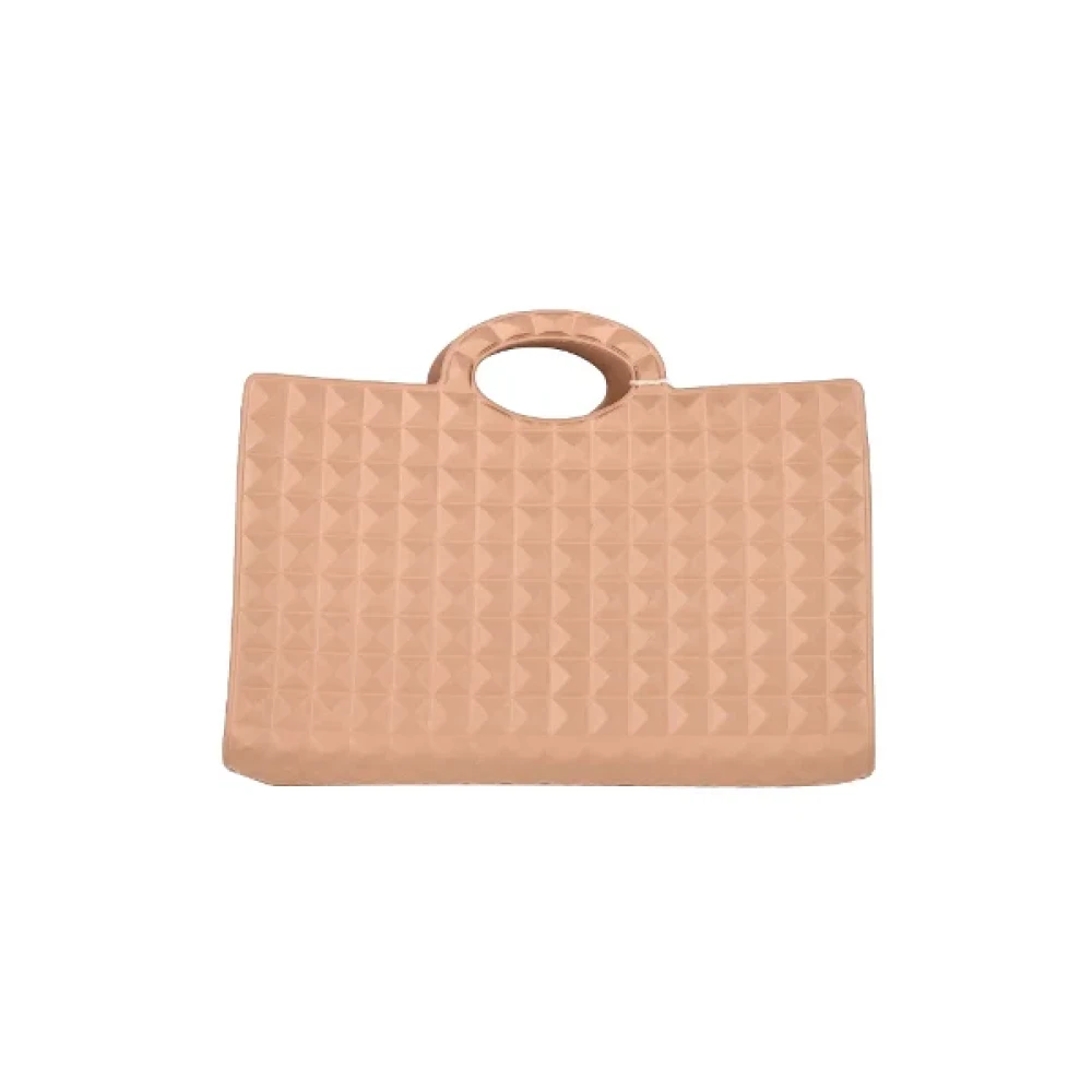 Valentino Vintage Pre-owned Rubber handbags Pink Dames