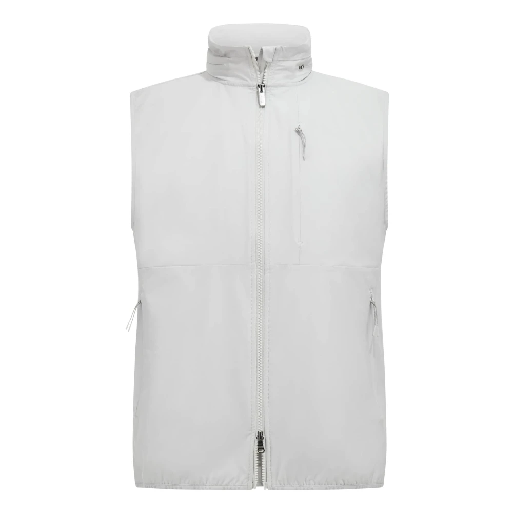 Boggi Milano B Tech Technische Stof Gilet White Heren