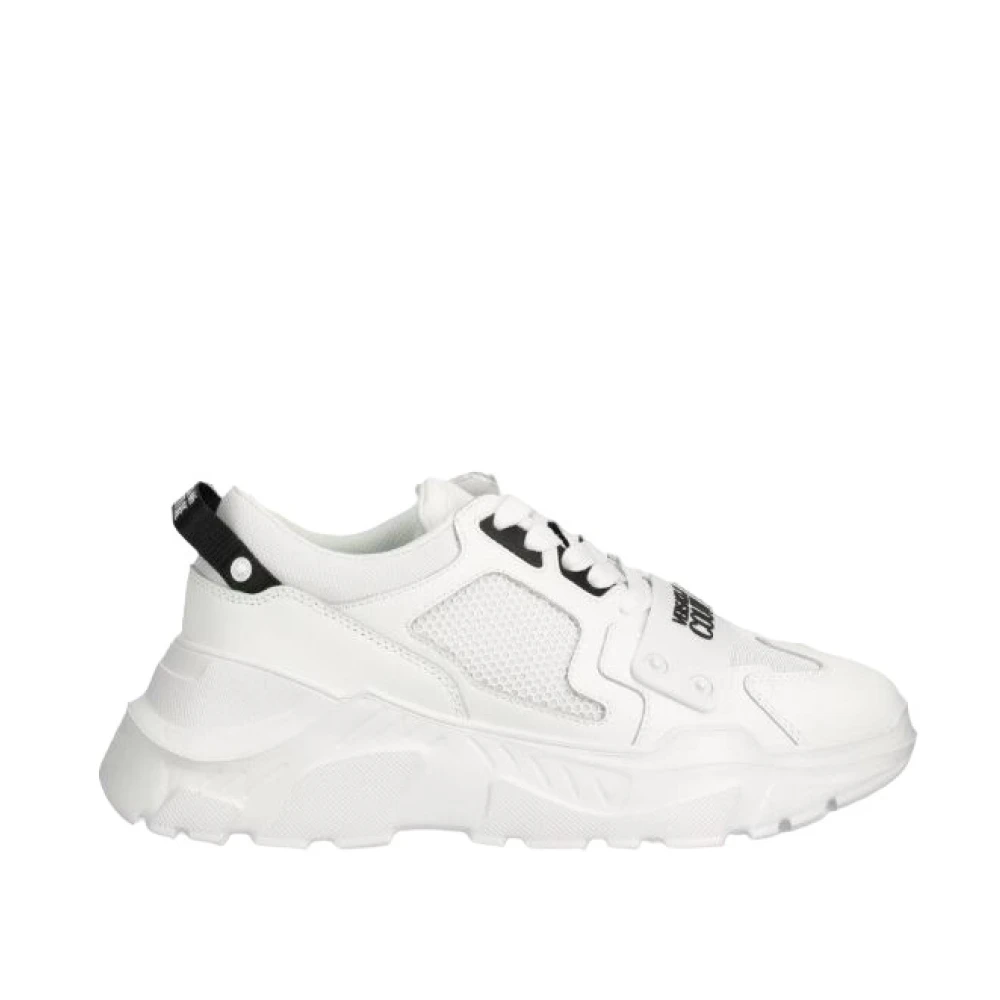 Versace Vita Sneakers med Robust Hälskydd White, Herr