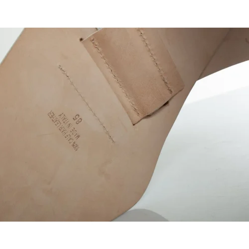 Isabel Marant Pre-owned Leather belts White Dames