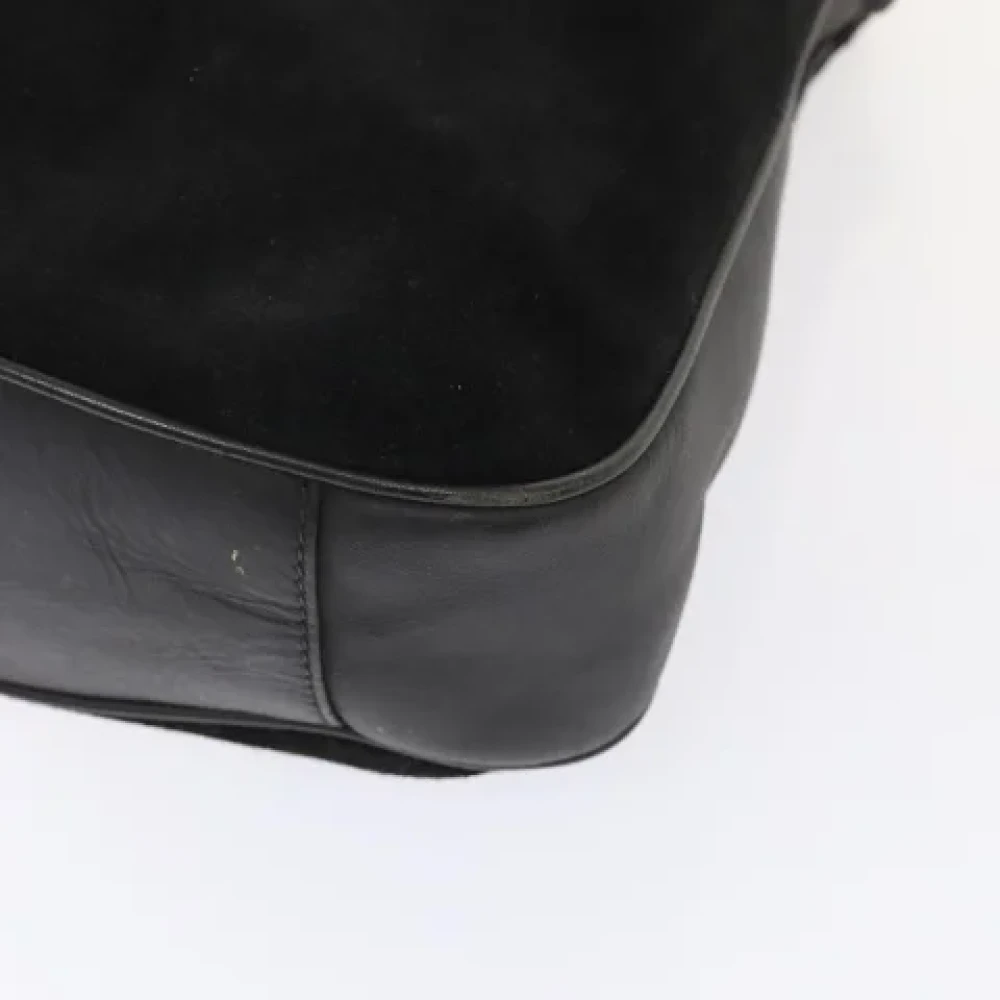 Gucci Vintage Pre-owned Leather handbags Black Dames