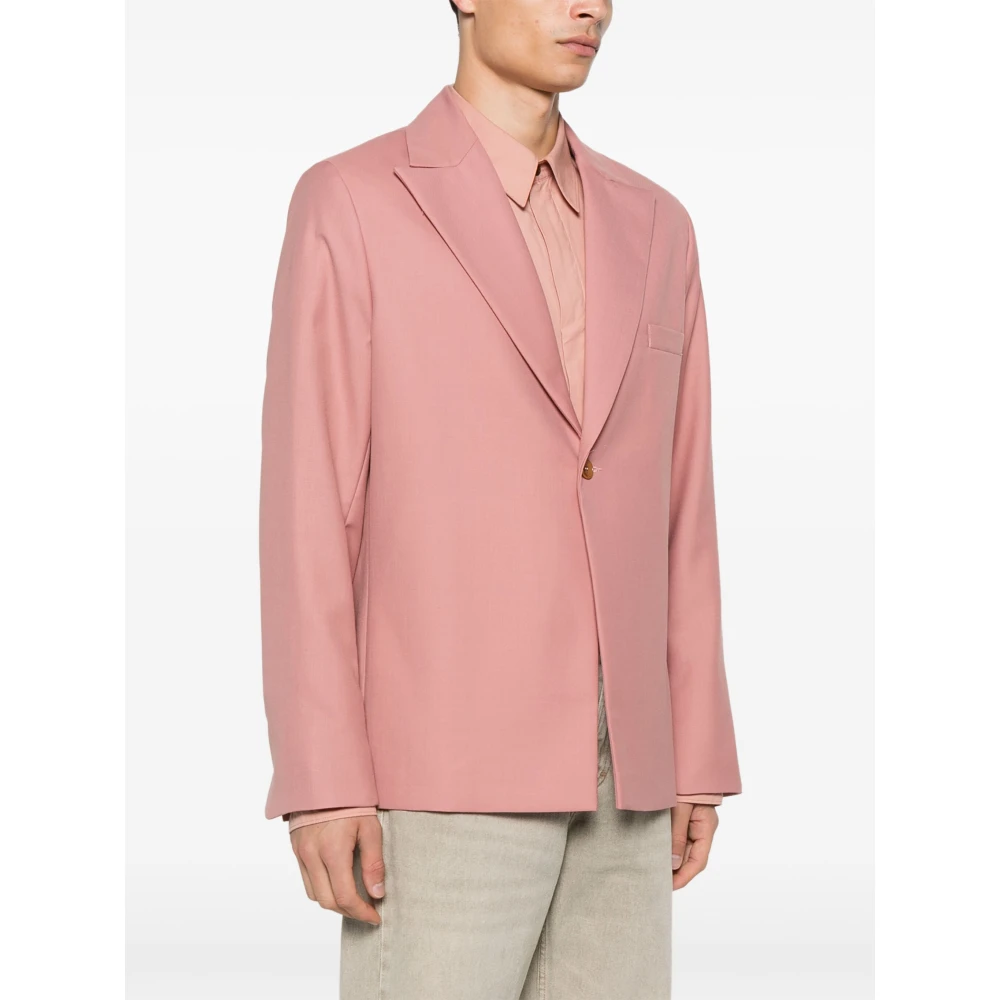Séfr Stijlvolle Power Blazer voor vrouwen Pink Heren