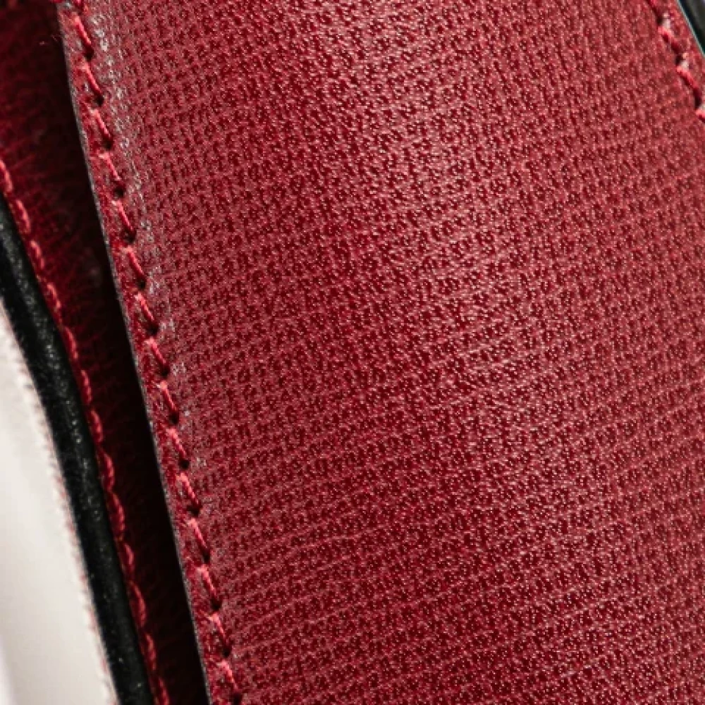 Cartier Vintage Pre-owned Leather totes Red Dames