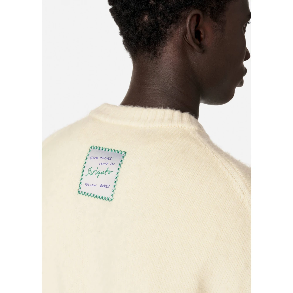 Axel Arigato Patch Beyond Sweater Beige Heren