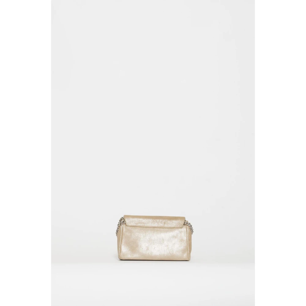 Orciani Stijlvolle Leren Tas Beige Dames