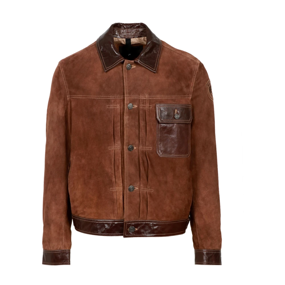 Jackets > Leather Jackets - - Blauer - Modalova