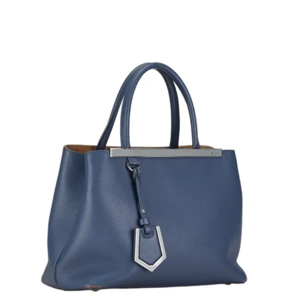 Fendi Vintage Pre-owned Fabric fendi-bags Blue Dames