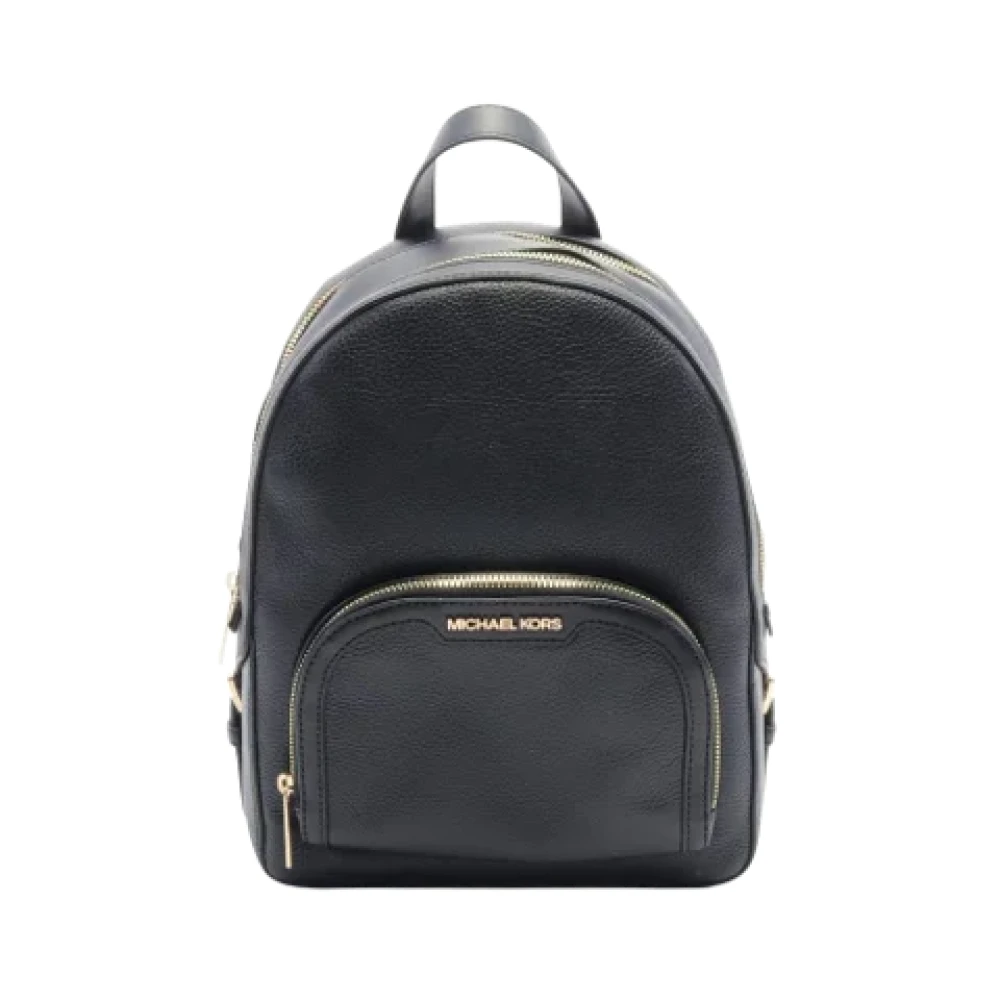 Michael Kors Pre-owned Leather backpacks Black Dames