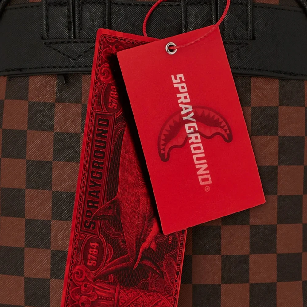 Sprayground Lenticular Chomp Savage Rugzak Brown Unisex