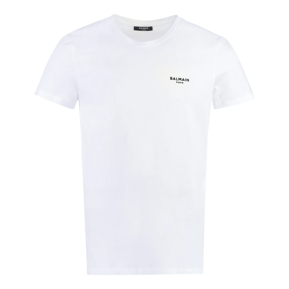 Balmain - Tops > T-Shirts - White - Balmain - Modalova