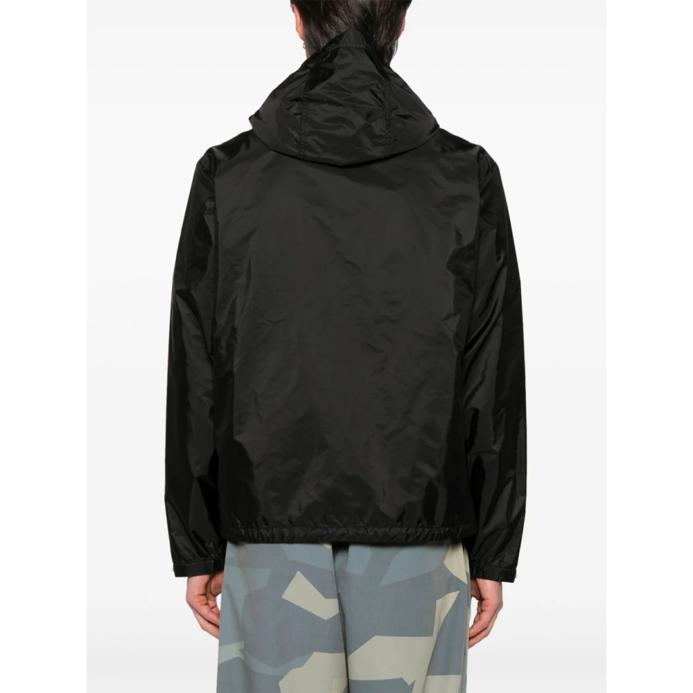 Moncler Zwarte Winterjassen voor Mannen Black Heren
