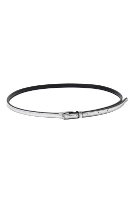 grey-metallic-skinny-leather-belt