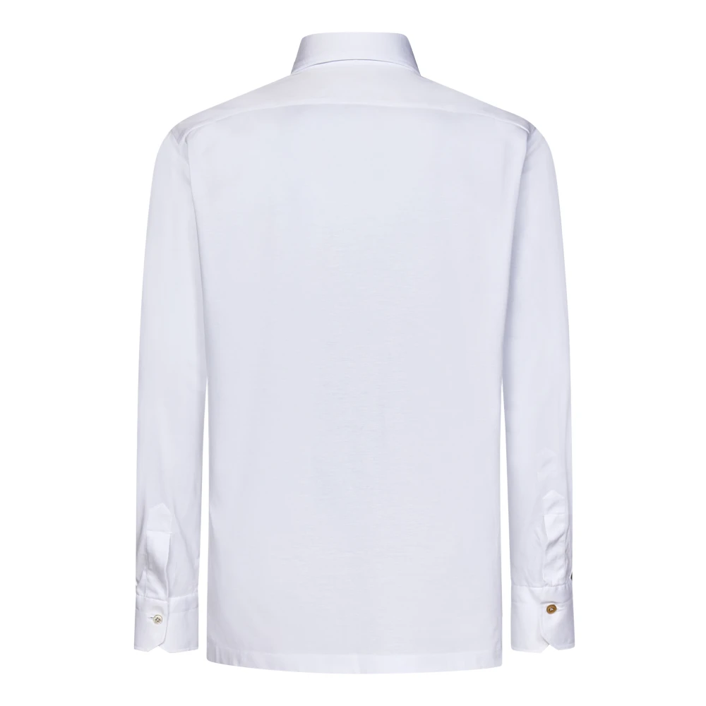 Kiton Witte Polo Shirt voor Mannen White Heren