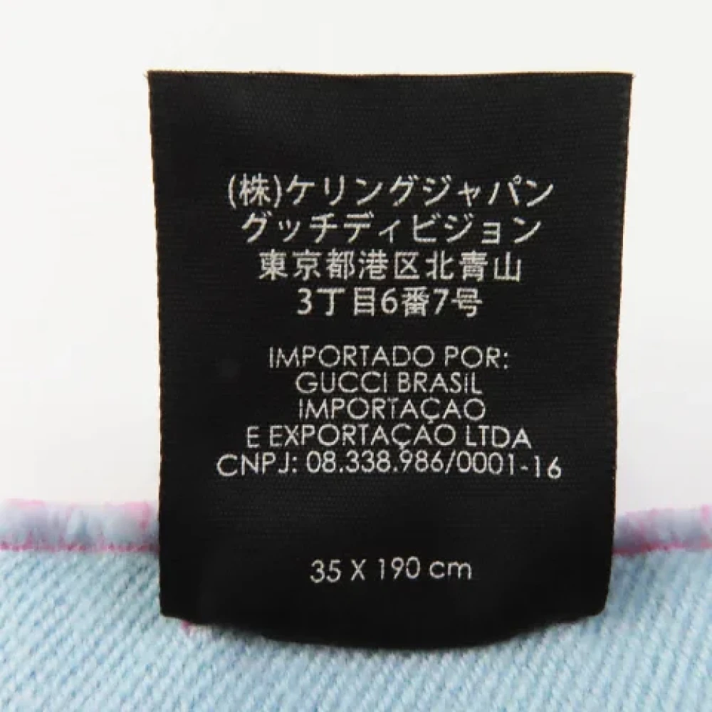 Gucci Vintage Pre-owned Canvas scarves Pink Dames