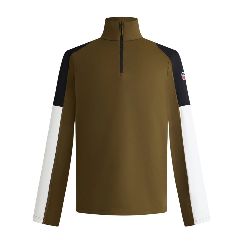 Fusalp Uomo Verde Top, Xs, New,