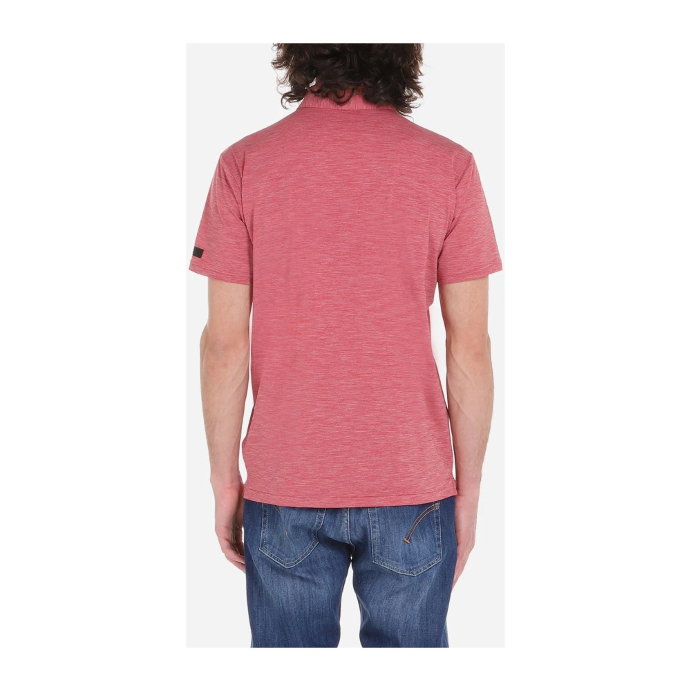 RRD Technische Stoffen Polo Shirt Red Heren