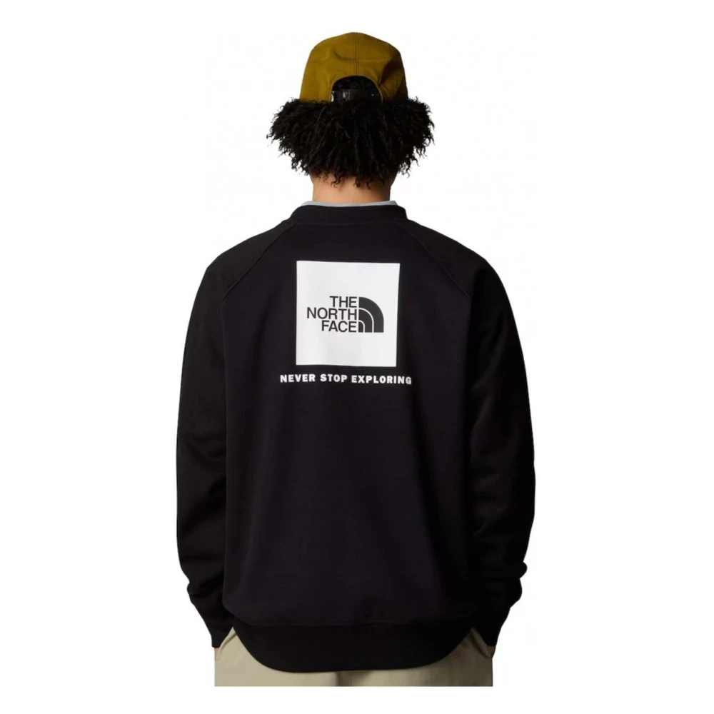 The North Face Raglan Redbox Hoodie Black Heren