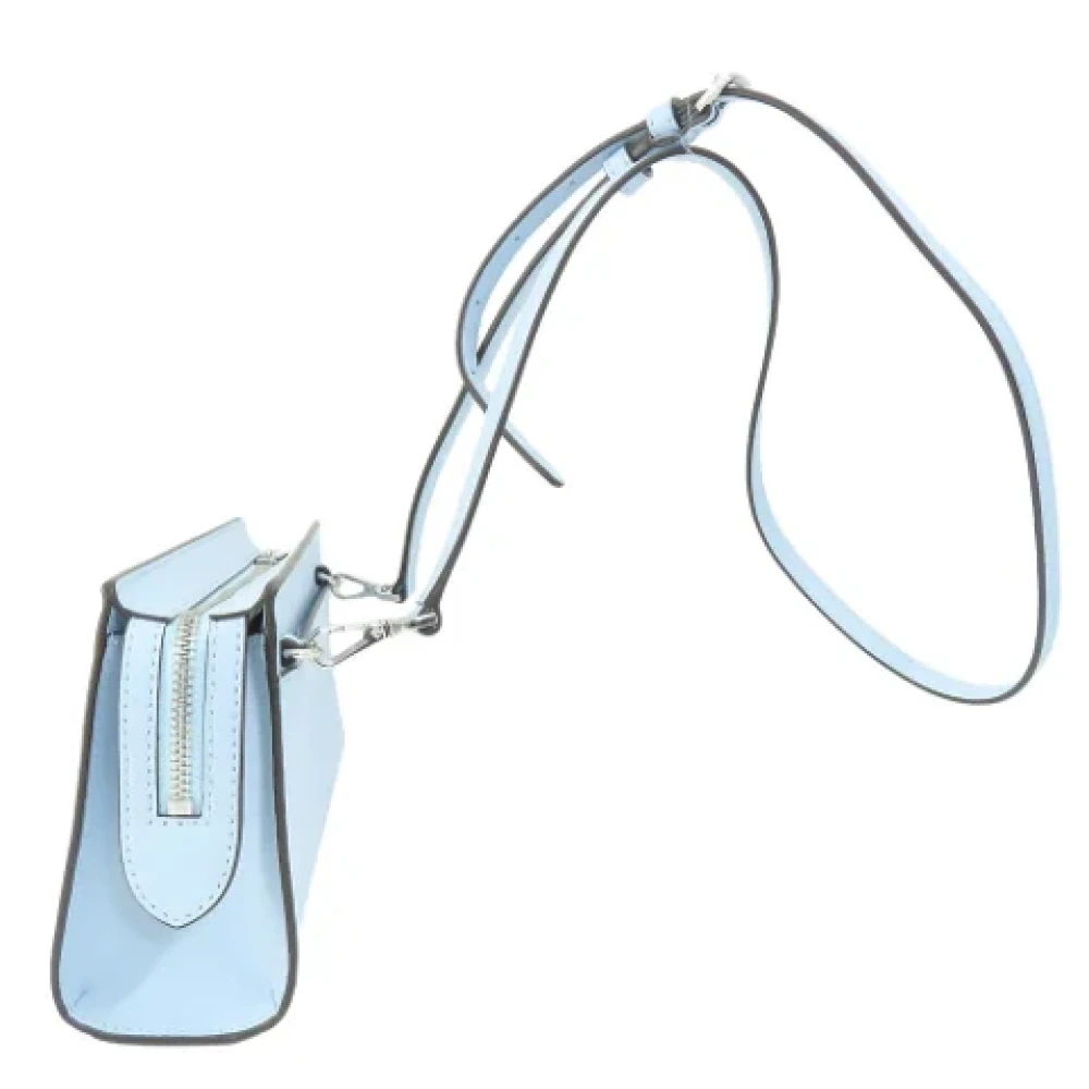 Michael Kors Pre-owned Leather shoulder-bags Blue Dames