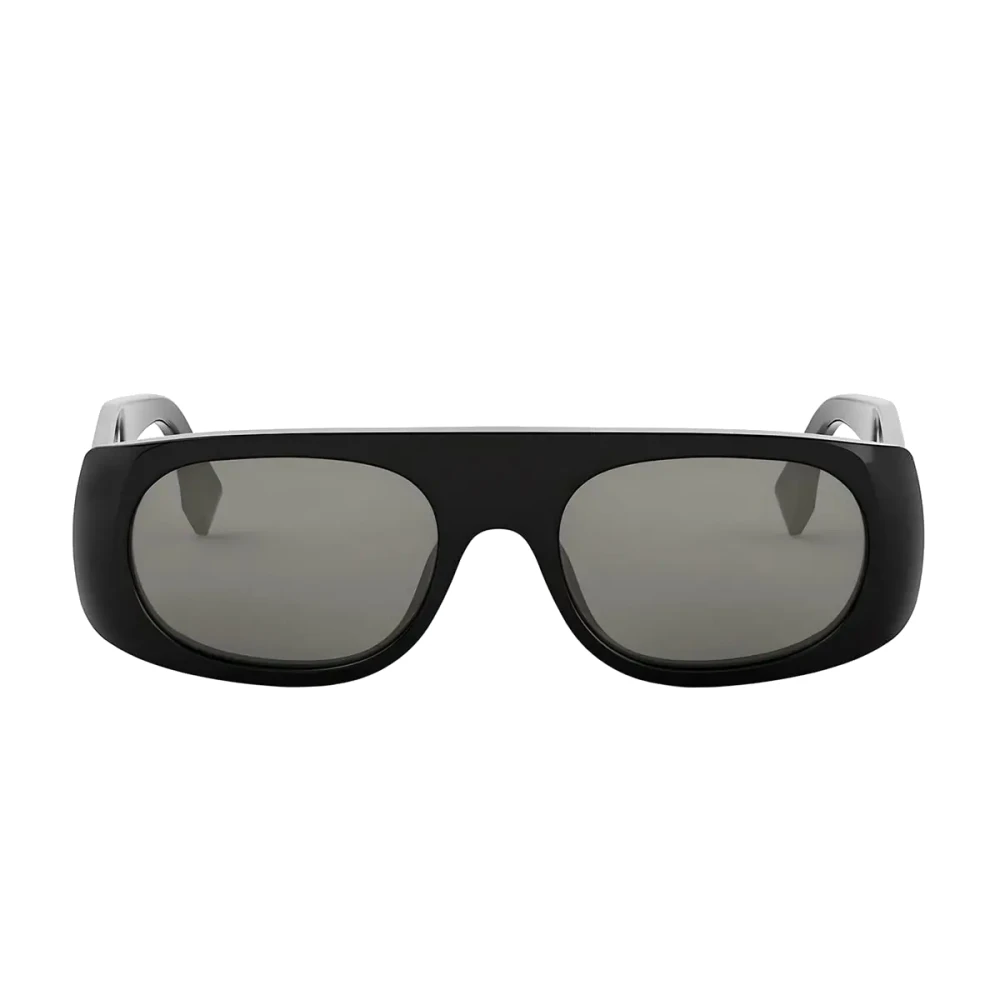 Fendi Unisex Black Sunglasses, 54 Mm, Bold Sunglasses With Dark Lenses