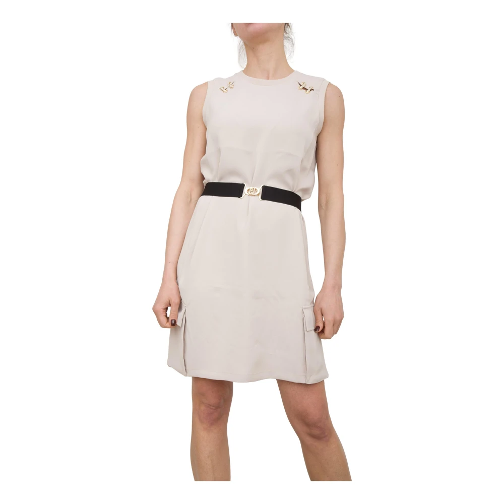 Liu Jo Damen Beige Kleider, Lgröße: