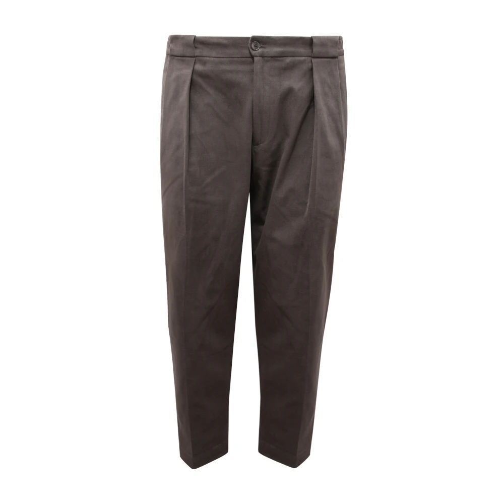 Briglia Mannelijk Grijs Broeken Heren, M, Slim-Fit Grijze Broek Gemaakt In Italië