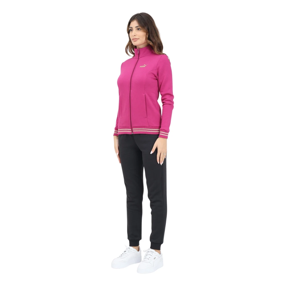 Puma Glitter Trainingspak Set voor Vrouwen Multicolor Dames