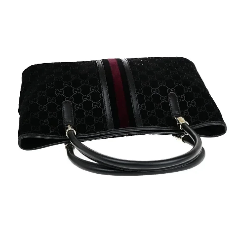 Gucci Vintage Pre-owned Suede gucci-bags Black Dames
