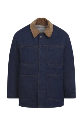 Blå Jacka för Män AW25