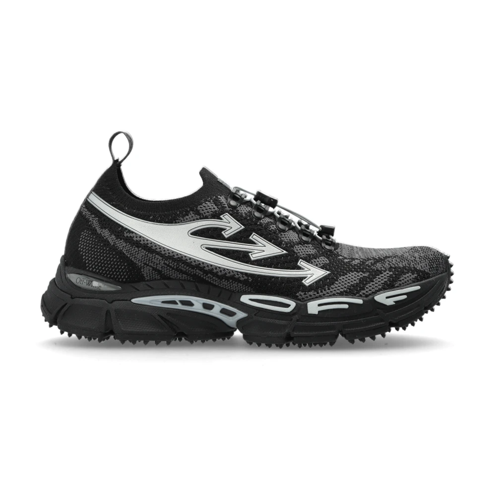 Off Be Right Back Knit Heren Schoenen Zwart