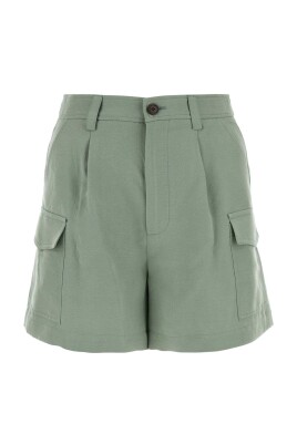 sage-green-viscose-blend-shorts