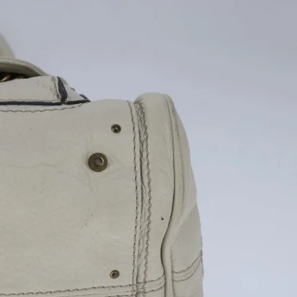 Chloé Pre-owned Leather handbags White Dames