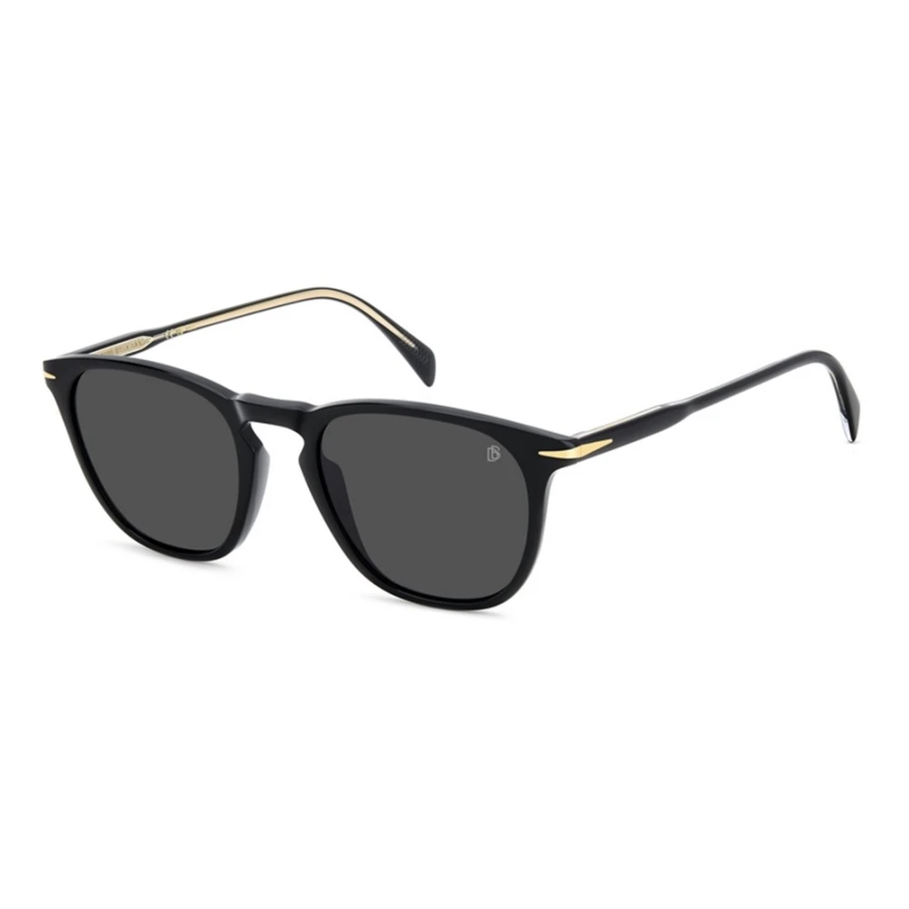 Eyewear By David Beckham Unisex Black Stylish Sunglasses - Premium Quality