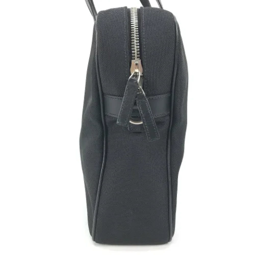 Gucci Vintage Pre-owned Leather gucci-bags Black Dames