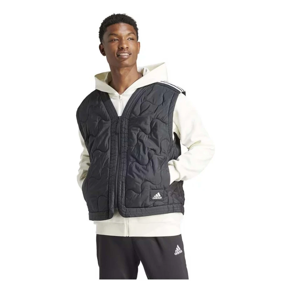 Adidas Toekomstige iconen Badge of Sport hoodie White Heren