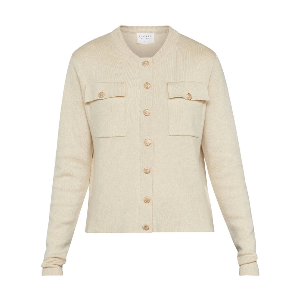 Sisters Point Heliba Vest Beige Dames