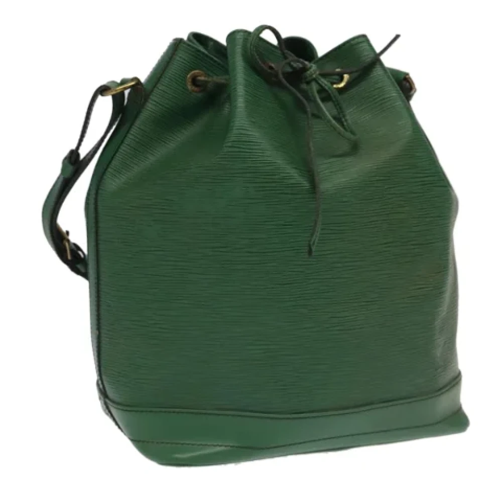 Louis Vuitton Vintage Pre-owned Leather louis-vuitton-bags Green Dames