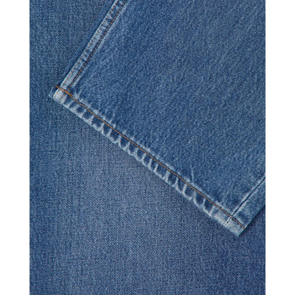 Edwin Straight Jeans Blue Heren