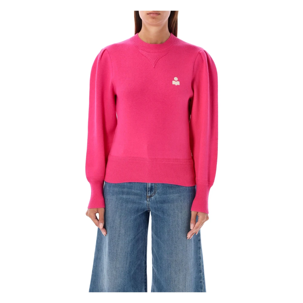 Isabel Marant Étoile Orchid Gebreide Trui Aw24 Pink Dames