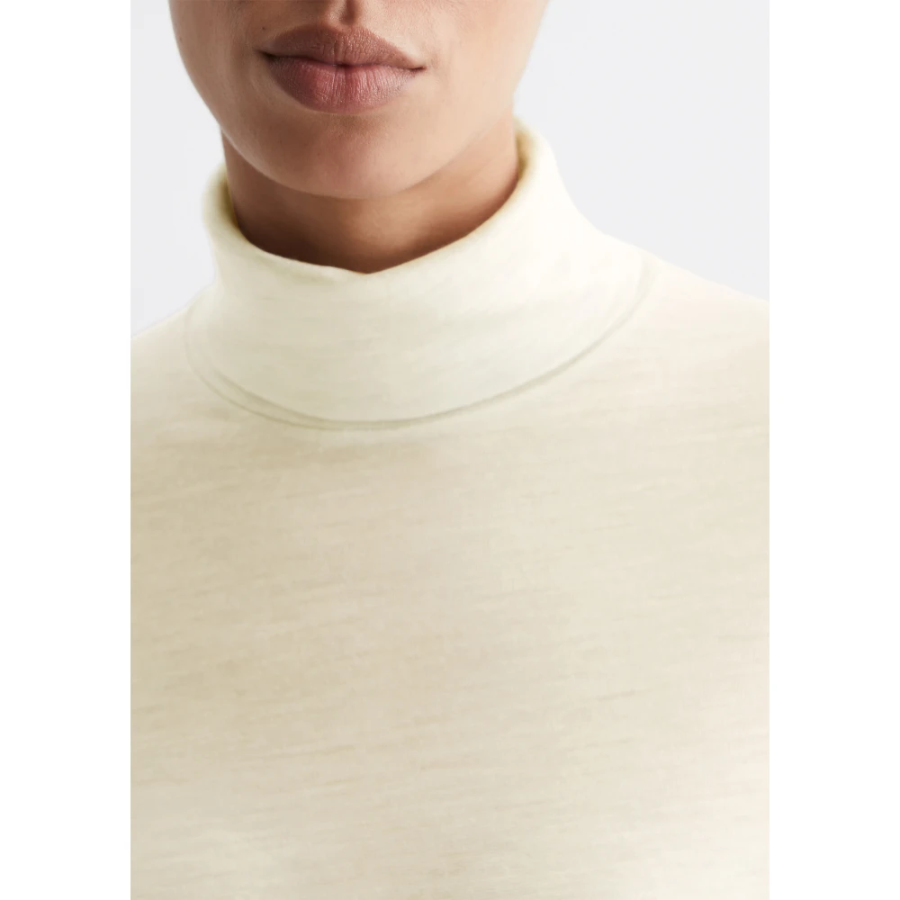 Marc O'Polo Turtleneck longsleeve slim Black Dames