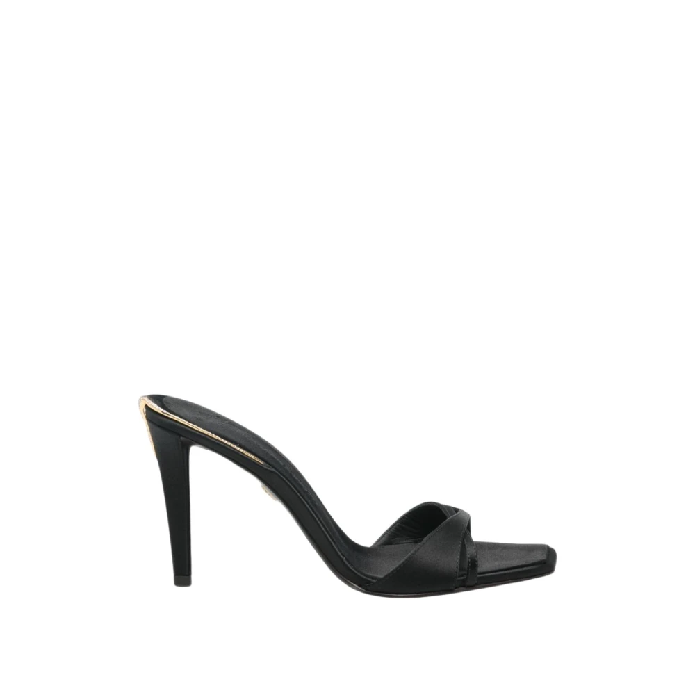 Giuseppe Zanotti Salamander Mule 90 - Female - Heeled Mules - Black - 6 Uk - Shoes