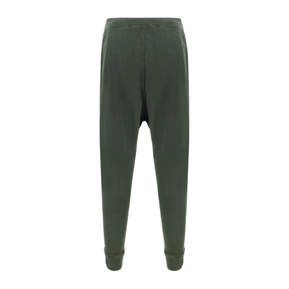 Dsquared2 Heren Jogger Sweatpants met Pluche Interieur Green Heren