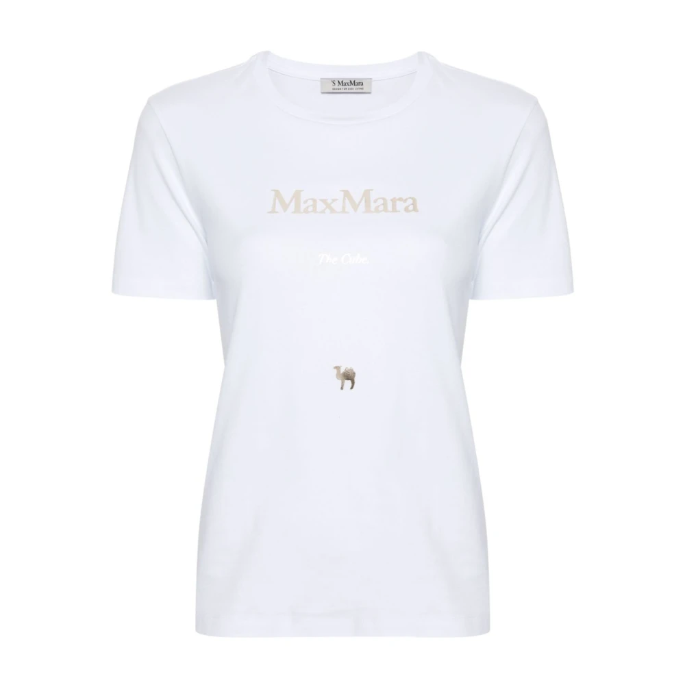 Max Mara Witte T-shirts en Polos White Dames