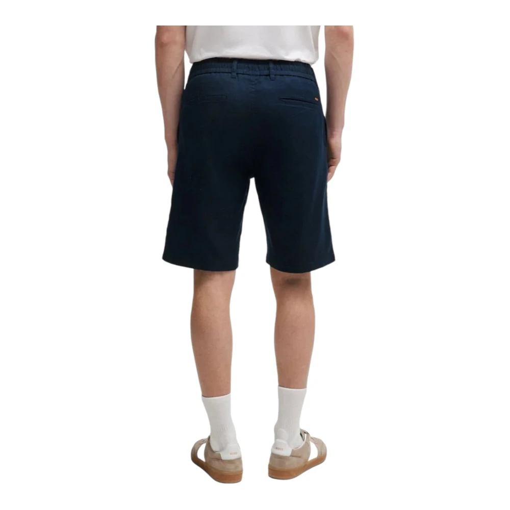 Hugo Boss Chino Shorts Blue Heren