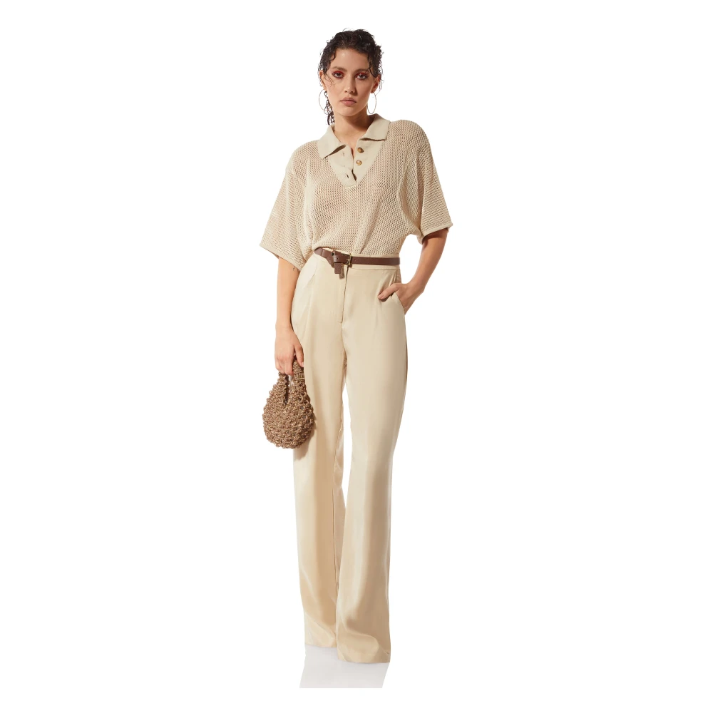 MVP wardrobe Carmel Broek Beige Dames