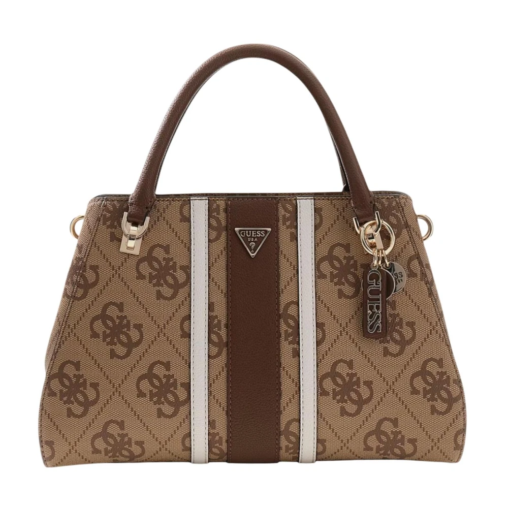 Guess Women's Brown Elsie Shoulder Bag - Handbags - One Size - Bags