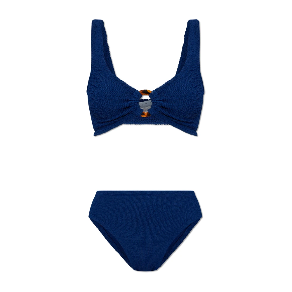 Hunza G Tweedelig badpak Nadine Blue Dames