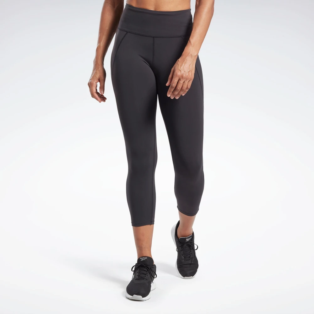 Reebok 3 4 High-Rise Tight Leggings Black Dames