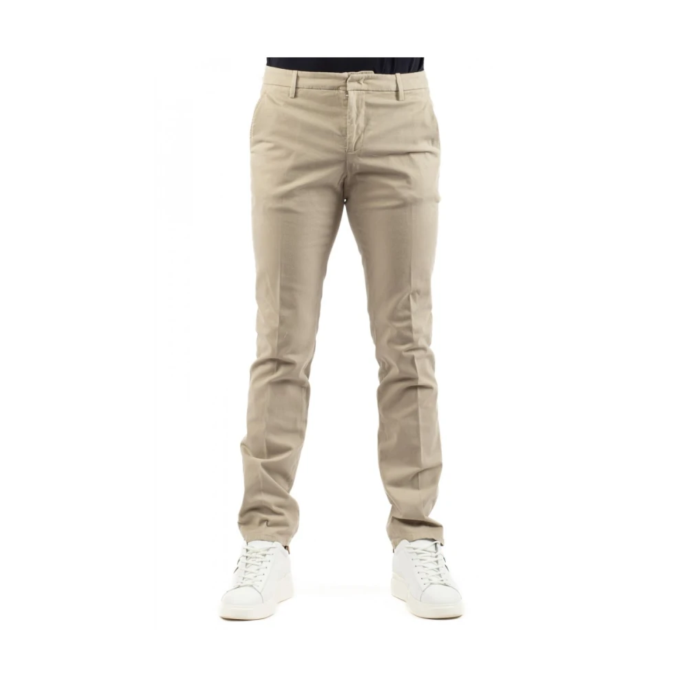 Dondup Heren Casual Broek Beige Heren